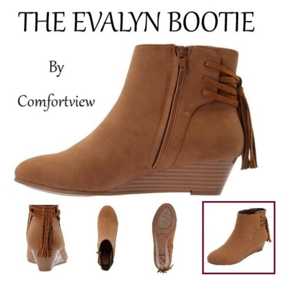 comfortview Shoes - THE EVALYN BOOTIE